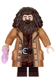 Rubeus Hagrid, medium nougat topcoat with buttons - hp144