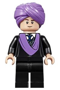 Professor Quirinus Quirrell - Professor Quirinus Quirrell wearing a medium lavendar turban and scarf - hp146