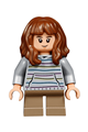 Hermione Granger, Light Bluish Gray Sweater with Pastel Stripes - hp156