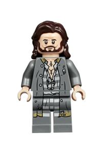 Sirius Black  Minifigure - Sirius Black with printed legs - hp174