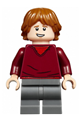 Ron Weasley, Dark Red Sweater, Dark Bluish Gray Medium Legs - hp180