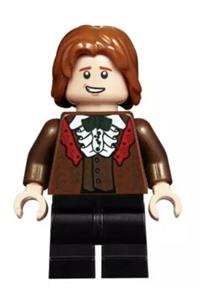 Ron Weasley, Reddish Brown Suit, Shirt with Ruffle hp185