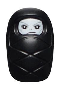 Baby Lord Voldemort Minifigure - Baby / Infant - with Stud Holder on Back with White Evil Face Pattern (Baby Lord Voldemort) - hp194