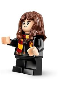 Hermione Granger, Hogwarts Robe Clasped with Gryffindor Shield, Black Short Legs hp208