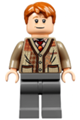 Arthur Weasley wearing a dark tan sweater - hp211