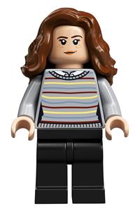 Hermione Granger Minifigure - Hermione Granger wearing a striped sweater - hp234