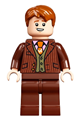 George Weasley wearing a reddish brown suit - hp251