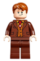 Fred Weasley wearing a reddish brown suit - hp252