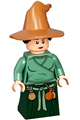 Wizard - HP Wizarding World Female, Medium Nougat Hat, Sand Green Top, Dark Green Skirt - hp302
