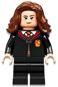 Hermione Granger, Gryffindor Robe Clasped, Sweater, Shirt and Tie, Black Medium Legs hp331