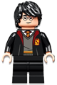 Harry Potter, Gryffindor Robe Open, Black Medium Legs - hp333