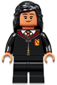 Parvati Patil, Gryffindor Robe Clasped, Black Medium Legs - hp334