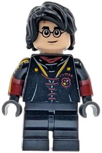 Harry Potter Minifigure - Harry Potter wearing a Triwizard Uniform - hp349