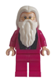 Albus Dumbledore, magenta robe, plain legs - hp350