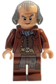 Argus Filch, Bald on Top, Reddish Brown Jacket - hp353