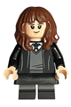 Hermione Granger, Hogwarts Robe, Black Tie, Skirt, and Short Legs with Dark Bluish Gray Stripes - hp378