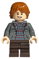 Ron Weasley wearing a dark bluish gray jacket - hp382