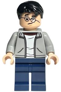 Harry Potter, Light Bluish Gray Jacket, Broken Glasses hp384