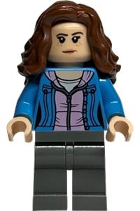 Hermione Granger - dark azure jacket over bright pink hoodie hp409