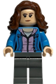 Hermione Granger - dark azure jacket over bright pink hoodie - hp409