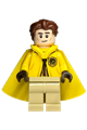 Cedric Diggory - Yellow Hufflepuff Quidditch Uniform with Hood and Cape - hp429