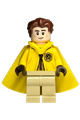 Cedric Diggory in Hufflepuff Quidditch uniform with yellow cape and hood - hp429