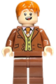 Fred Weasley - Reddish Brown Suit, Dark Orange Tie, Grin \/ Smiling - hp433