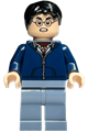 Harry Potter with a dark blue hoodie and sand blue legs - hp443