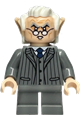 Bogrod in a dark bluish gray pinstripe suit - hp455