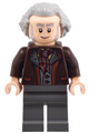 Garrick Ollivander with hair swept back, wearing a dark brown jacket - hp504