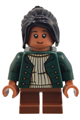 Padma Patil has short reddish brown legs and wears a dark green jacket - hp505