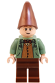 Arthur Weasley wearing a sand green open jacket, reddish brown legs, and hat - hp514