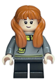 Susan Bones wearing a Hufflepuff sweater and scarf, with black short legs - hp521