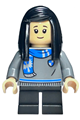 Cho Chang with black short legs wearing a Ravenclaw sweater and scarf - hp522