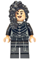 Bellatrix Lestrange wearing a black robe with printed legs - hp533