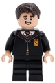 Neville Longbottom wearing a Gryffindor robe clasped and black medium legs - hp549