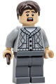 Neville Longbottom wearing a light bluish gray knit cable cardigan sweater and dark bluish gray legs - hp566