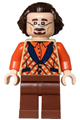 Florean Fortescue with reddish brown legs and silver glasses - hp572