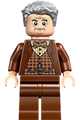 Horace Slughorn wearing a reddish brown jacket - hp584