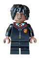 Lee Jordan wearing a Gryffindor robe clasped, black medium legs, and short layered mop top hair - hp619