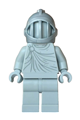 Hogwarts statue with a printed torso wearing a castle helmet - hp629