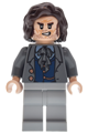 Mr. Borgin with a dark bluish gray jacket and light bluish gray legs - hp634