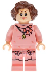 Professor Dolores Umbridge - Professor Dolores Umbridge wearing a warm pink dress - hp648