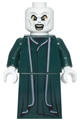 Lord Voldemort wearing a dark green robe with a matching skirt - hp649