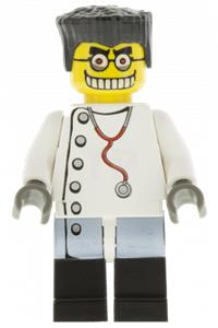 Mad Scientist Minifigure - Mad Scientist (Reissue) - hrf004new
