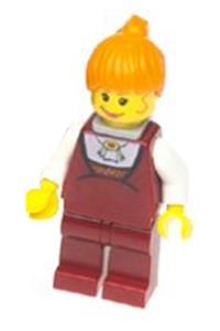 Lady Minifigure - Lady with Legs - hrf011