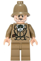 Henry Jones Sr. wearing a dark tan pith helmet - iaj030