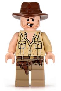 Indiana Jones - Open Shirt, Open-Mouth Grin iaj033
