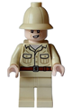 Rene Belloq wearing a tan jacket - iaj053