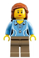Research Scientist Female with medium blue top - idea010